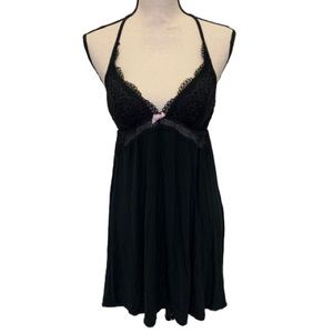 Victoria’s Secret Black Lace Detail Sleep Wear